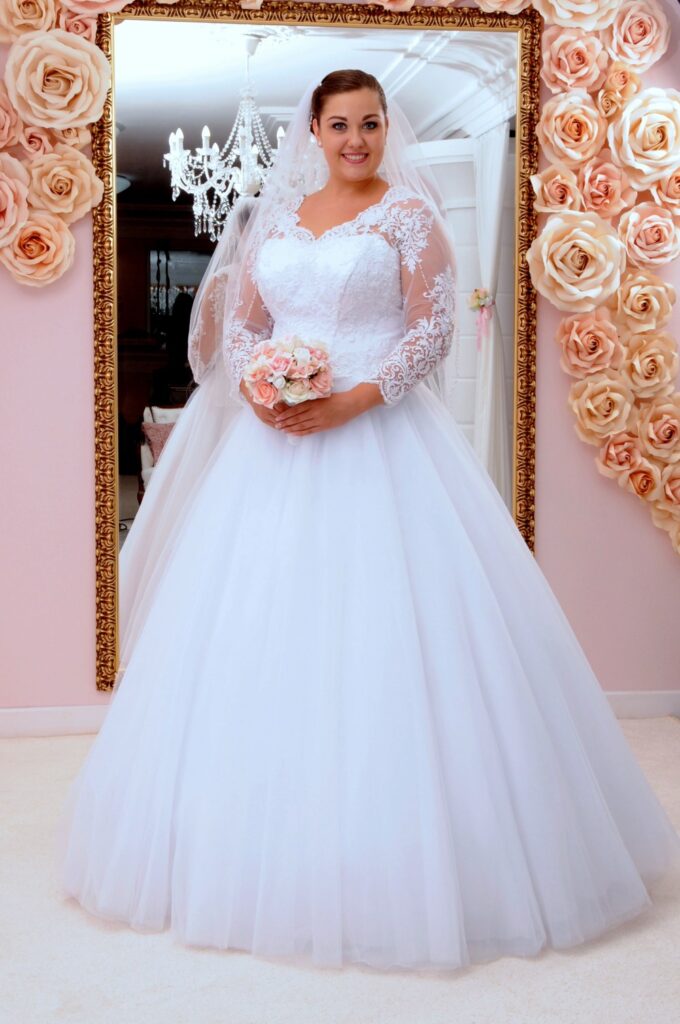 molett menyasszonyi ruha - Miss Ara - Vác