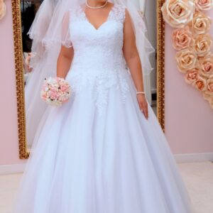 molett menyasszonyi ruha - Miss Ara - Vác