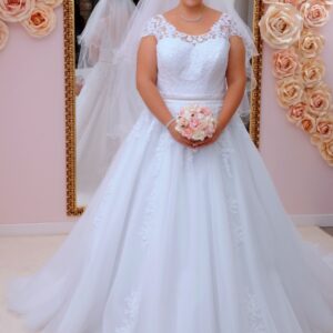 molett menyasszonyi ruha - Miss Ara - Vác