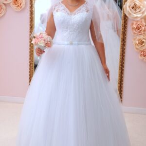 molett menyasszonyi ruha - Miss Ara - Vác