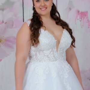 molett menyasszonyi ruha - Miss Ara - Vác