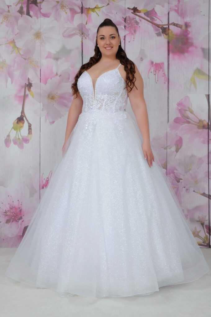 molett menyasszonyi ruha - Miss Ara - Vác