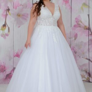 molett menyasszonyi ruha - Miss Ara - Vác