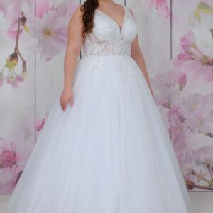 molett menyasszonyi ruha - Miss Ara - Vác